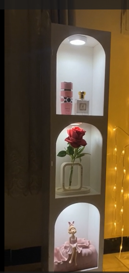 فاترينا بوهيمي مع الإضاءة